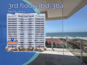 3-br ocean view condo - 301 marbella tower rosarito
