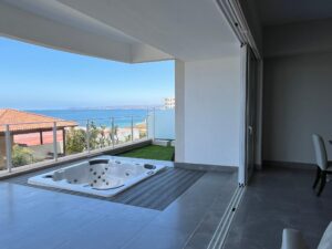Enjoy your own private jacuzzi