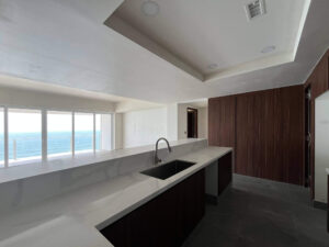 Condo 1103 Marbella Tower Palacio del Mar - Kitchen features Quartz Countertops