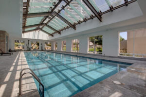 Another view of the impressive Indoor pool at Palacio del Mar.