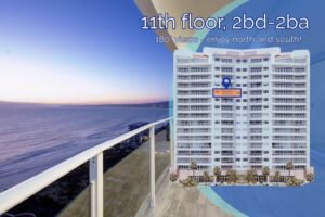 2BR Ocean View Condo – Condo 1102, Marbella Tower, Rosarito
