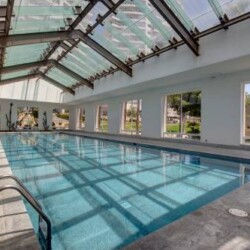 Heated Indoor Semi-Olympic Pool Heated Indoor Semi-Olympic Pool.