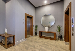An advanced face-recognition security system ensures controlled access complements the 24/7 manned security gate. Palacio del Mar, Luxury Condos, Villas & Spa in Rosarito Beach